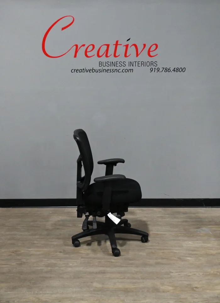 Black Task Chair - Image 2