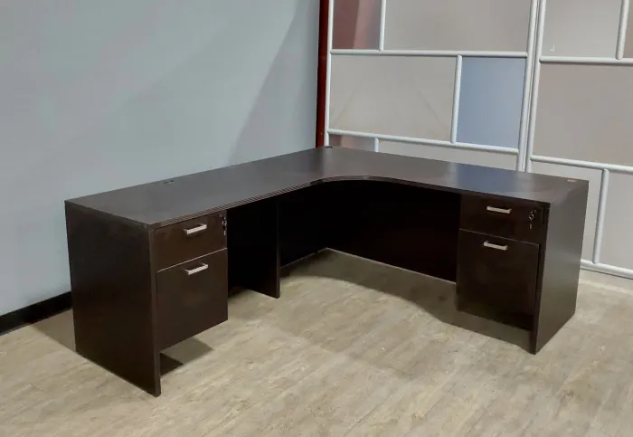 Cherryman Amber 77"x66" L Desk
