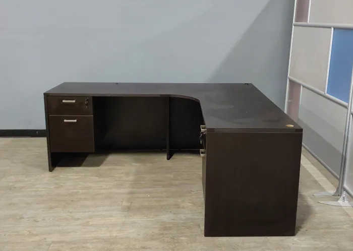 Cherryman Amber 77"x66" L Desk - Image 2