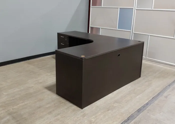 Cherryman Amber 77"x66" L Desk - Image 3